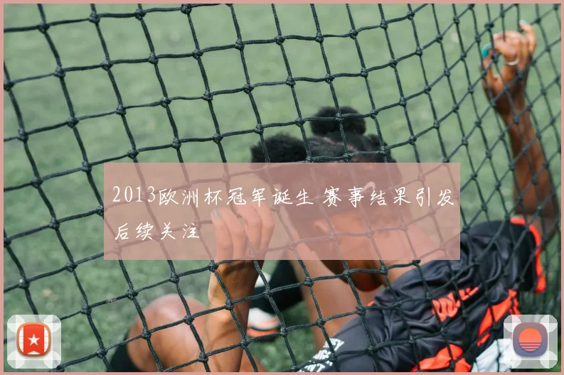 2013欧洲杯冠军诞生 赛事结果引发后续关注